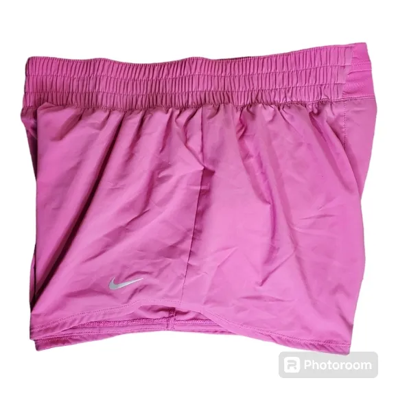 Nike Dri-FIT womens running shorts purple large