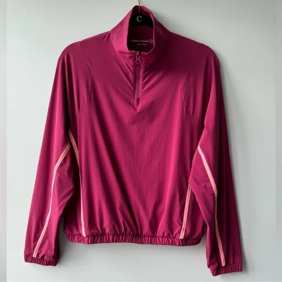 NWT Outdoor Voices LightSpeed 1/4 Zip Pace Size S