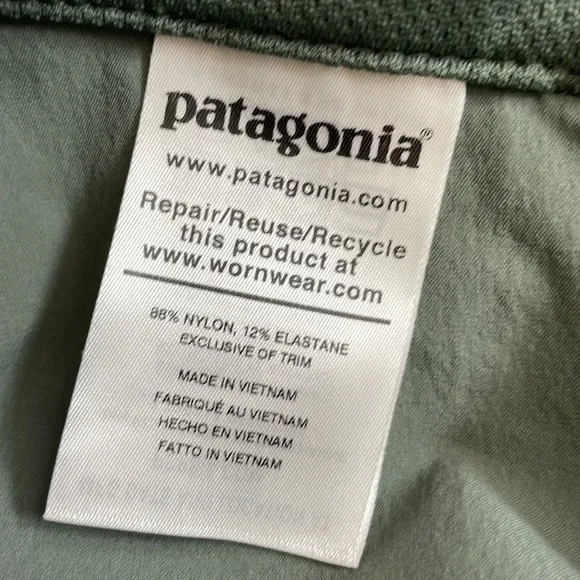 Patagonia Skyline Travler Hiking Shorts sz 2