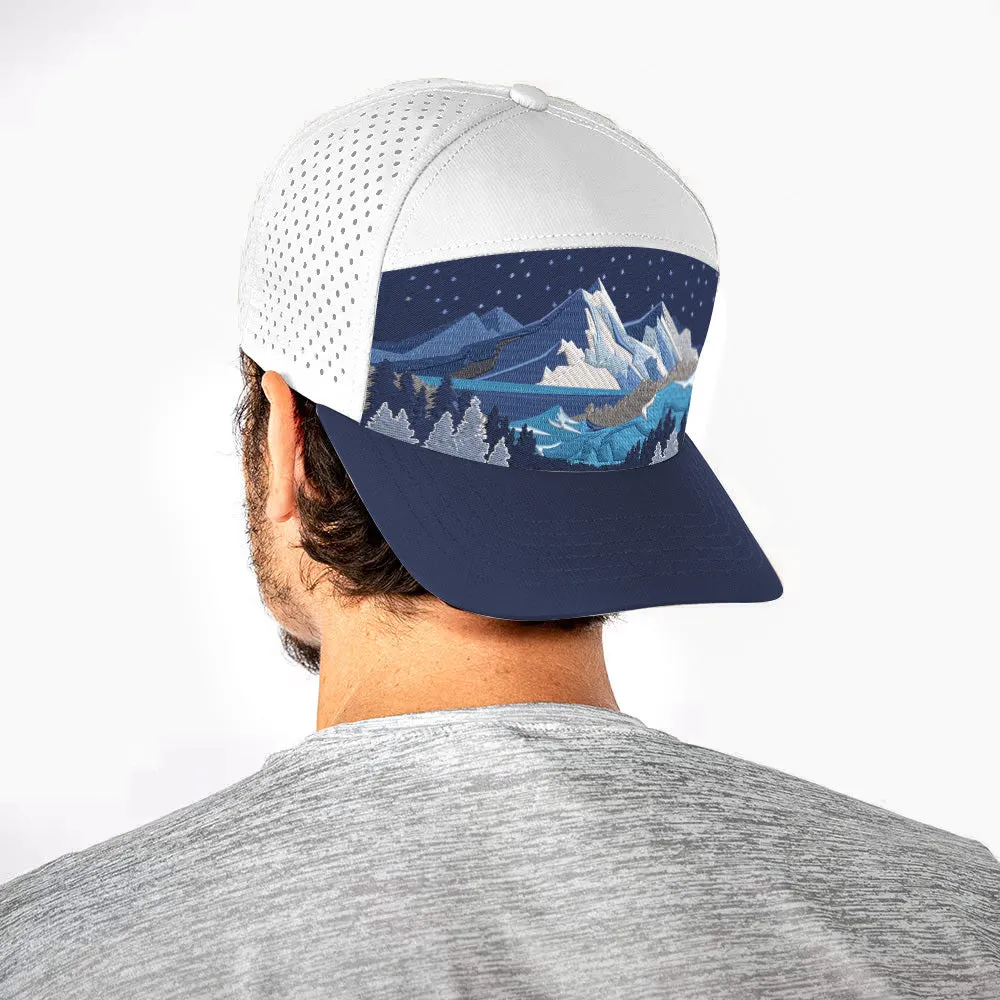 Performance Snapback | Rocky Midnight | White/Navy PreOrder