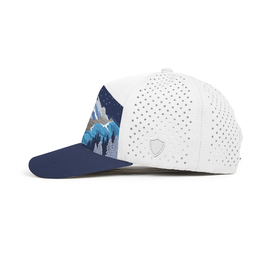 Performance Snapback | Rocky Midnight | White/Navy PreOrder