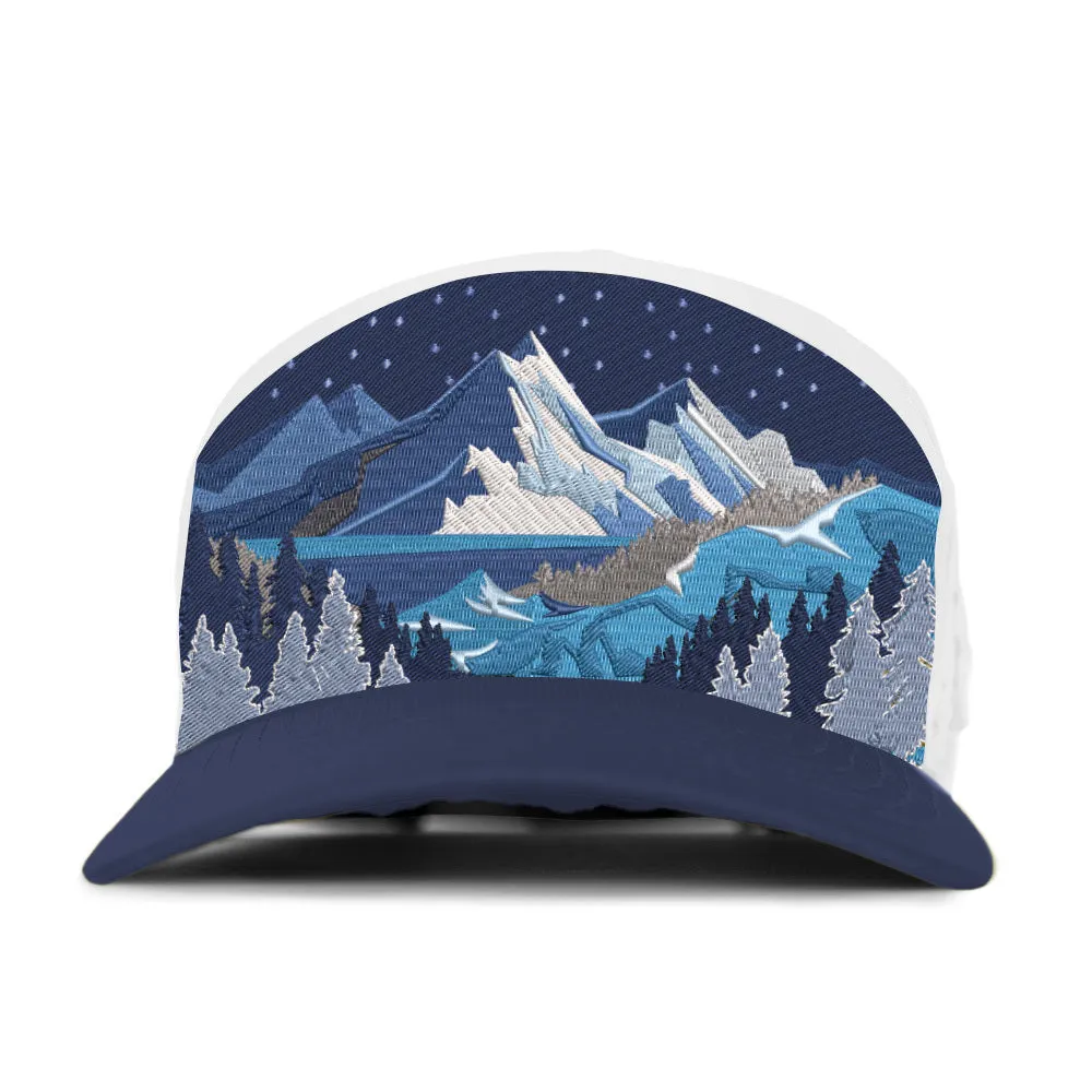 Performance Snapback | Rocky Midnight | White/Navy PreOrder