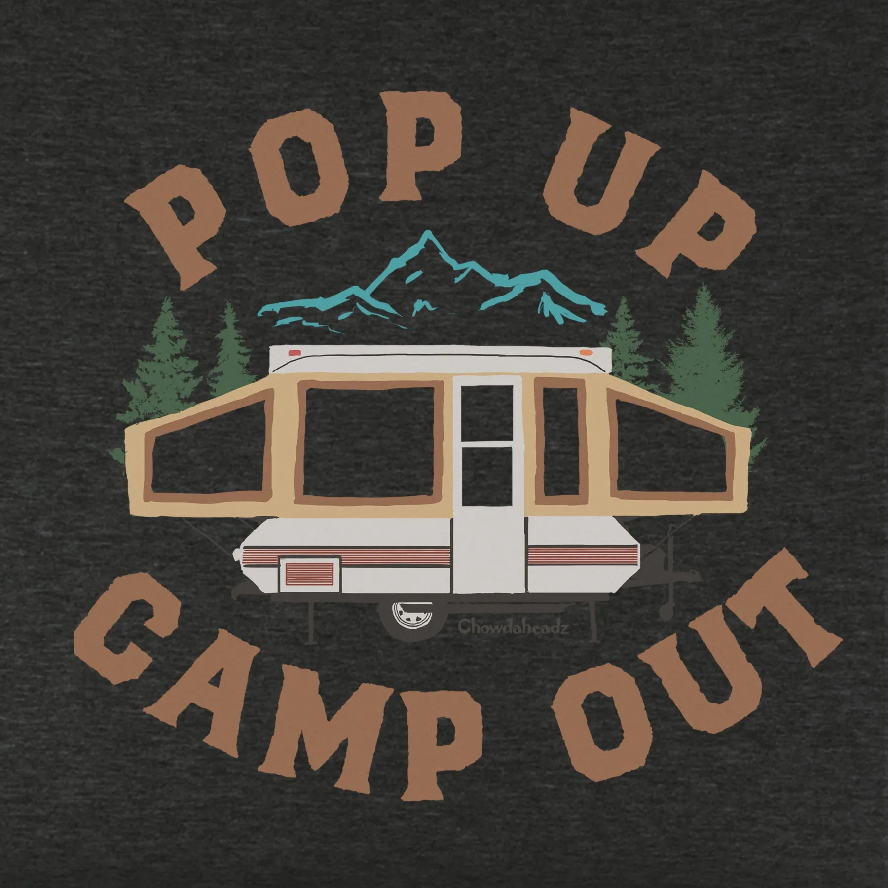 Pop Up Camp Out Youth T-Shirt