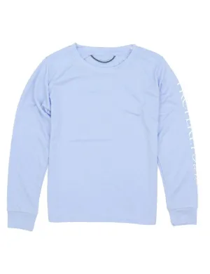 Properly Tied Boys Tidal Rashguard - Light Blue