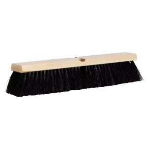 Push Broom Heads - 18" All Purpose Tampico - Medium Sweep - 12 / Case