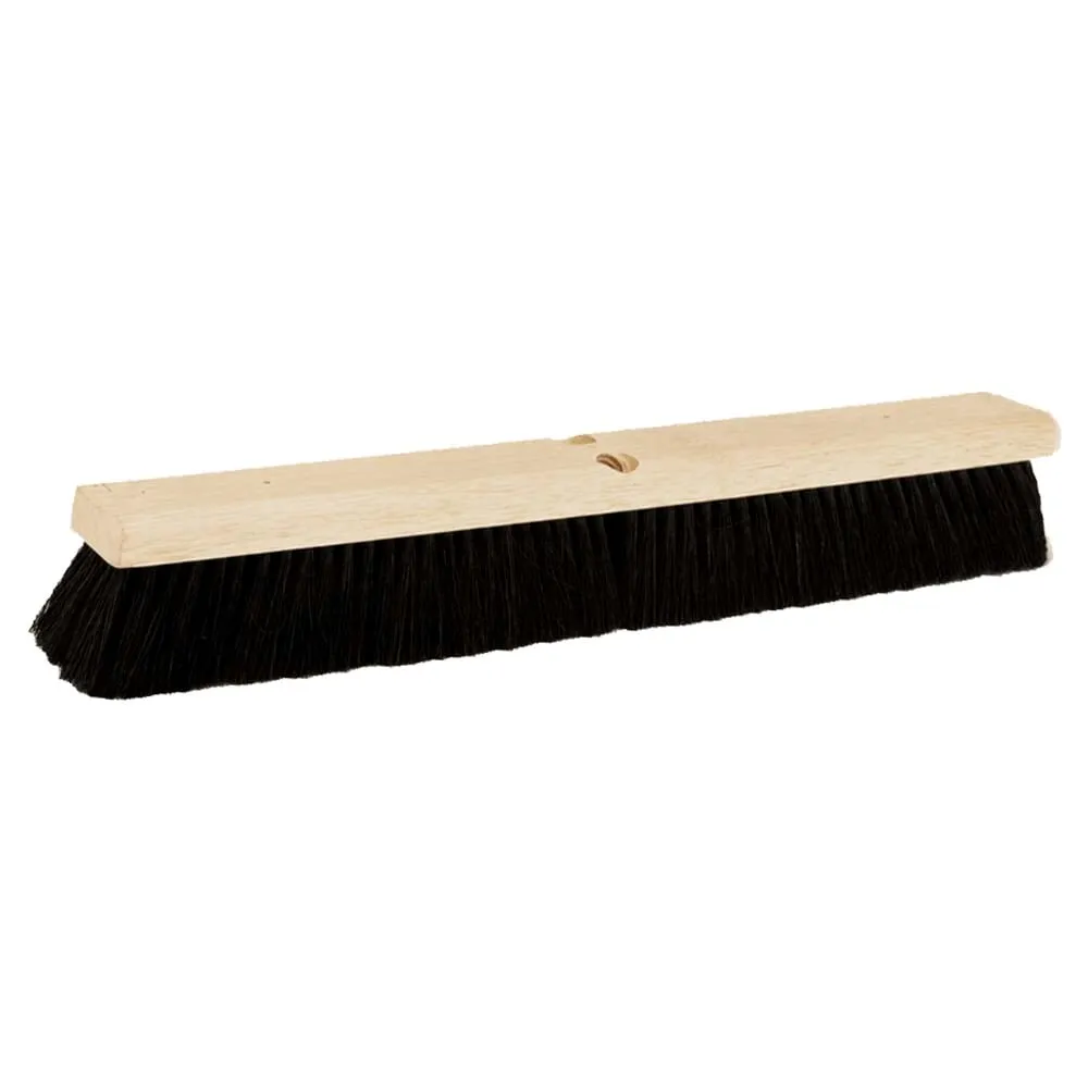 Push Broom Heads - 24" All Purpose Tampico - Medium Sweep - 12 / Case
