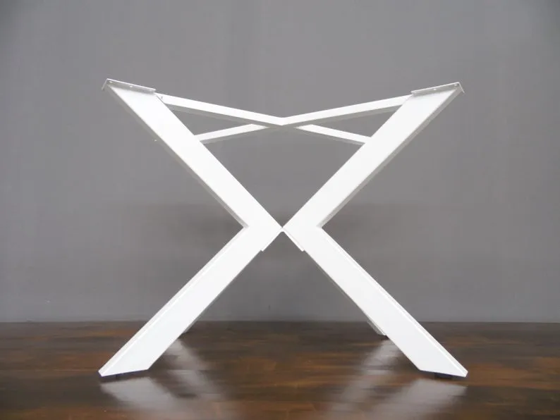 Round Metal Dining Table Base For 72 '' Round Tables , 28"H x 48” R TUG