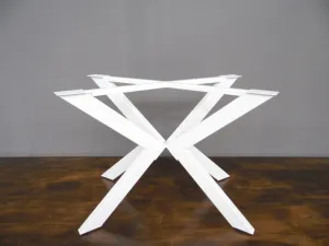 Round Metal Dining Table Base For 72 '' Round Tables , 28"H x 48” R TUG