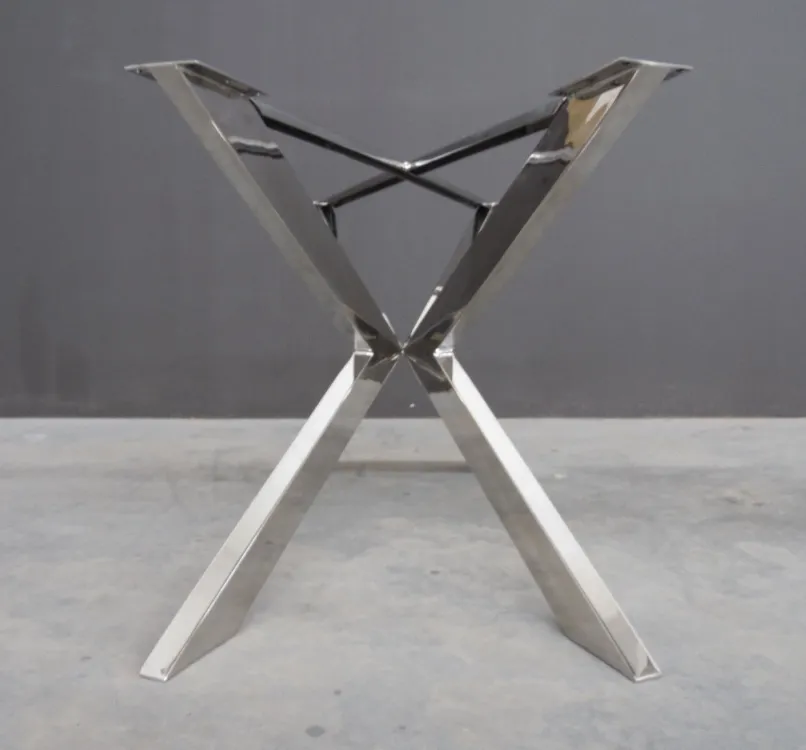Round Metal Dining Table Base For 72 '' Round Tables , 28"H x 48” R TUG