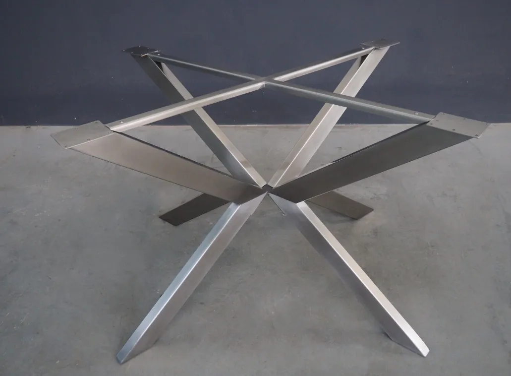 Round Metal Dining Table Base For 72 '' Round Tables , 28"H x 48” R TUG