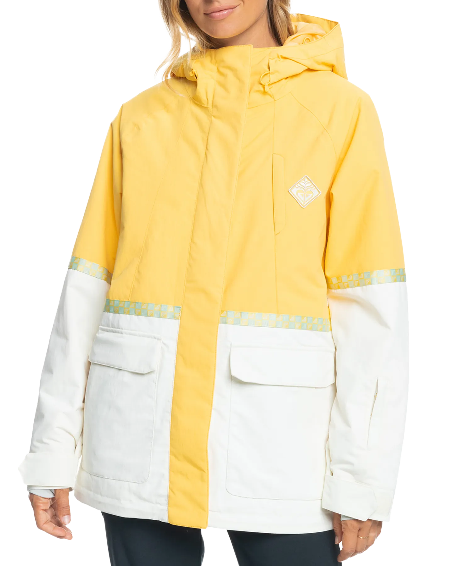 Roxy Women's Ritual Technical Snow Jacket - Sunset Gold