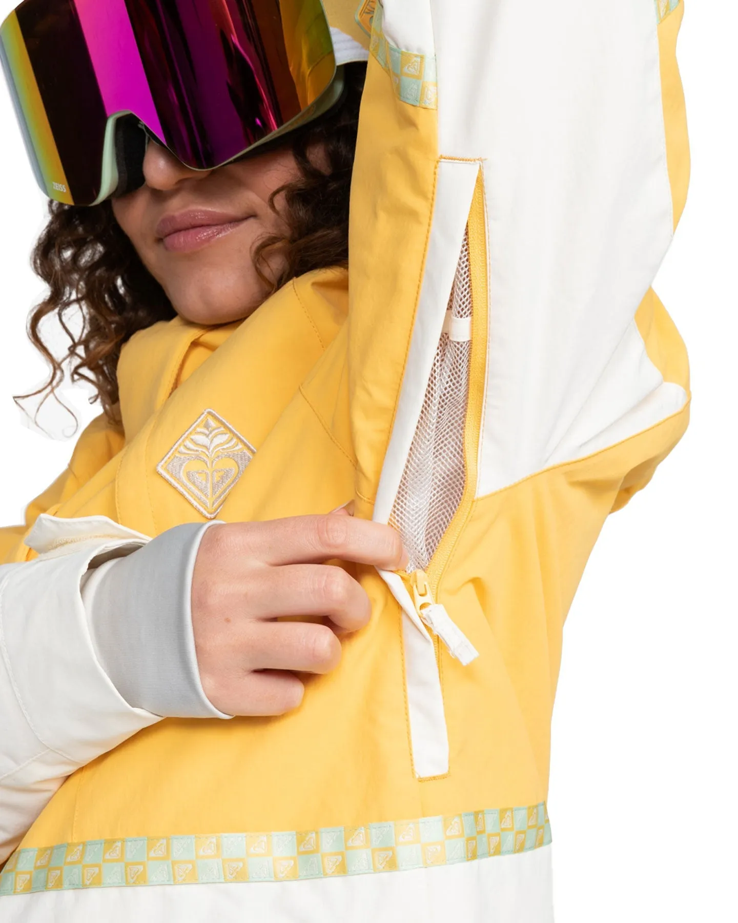 Roxy Women's Ritual Technical Snow Jacket - Sunset Gold