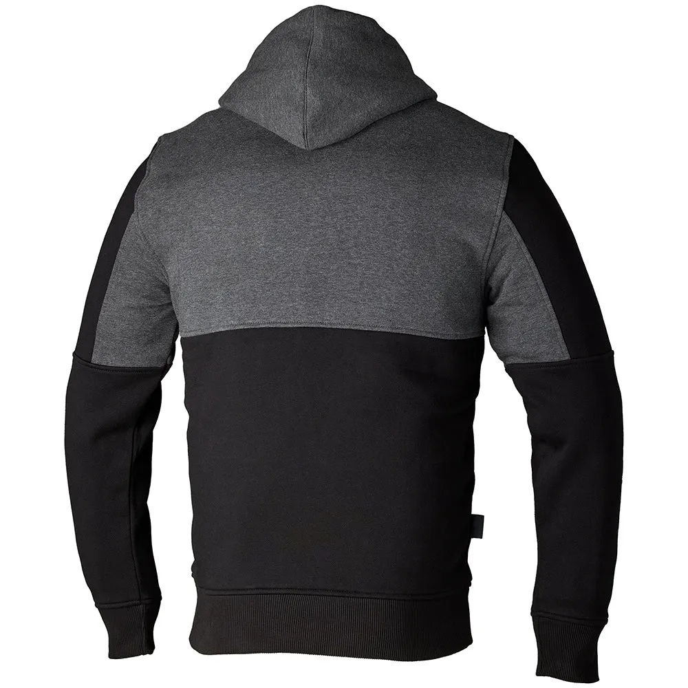 RST TEAM ZIP THROUGH CE TEXTILE HOODIE [BLACK]