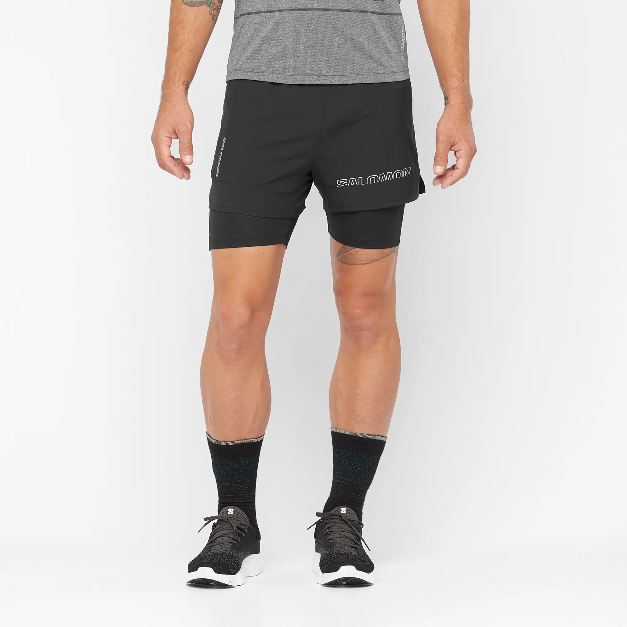Salomon - Cross 2In1 Shorts - Homme