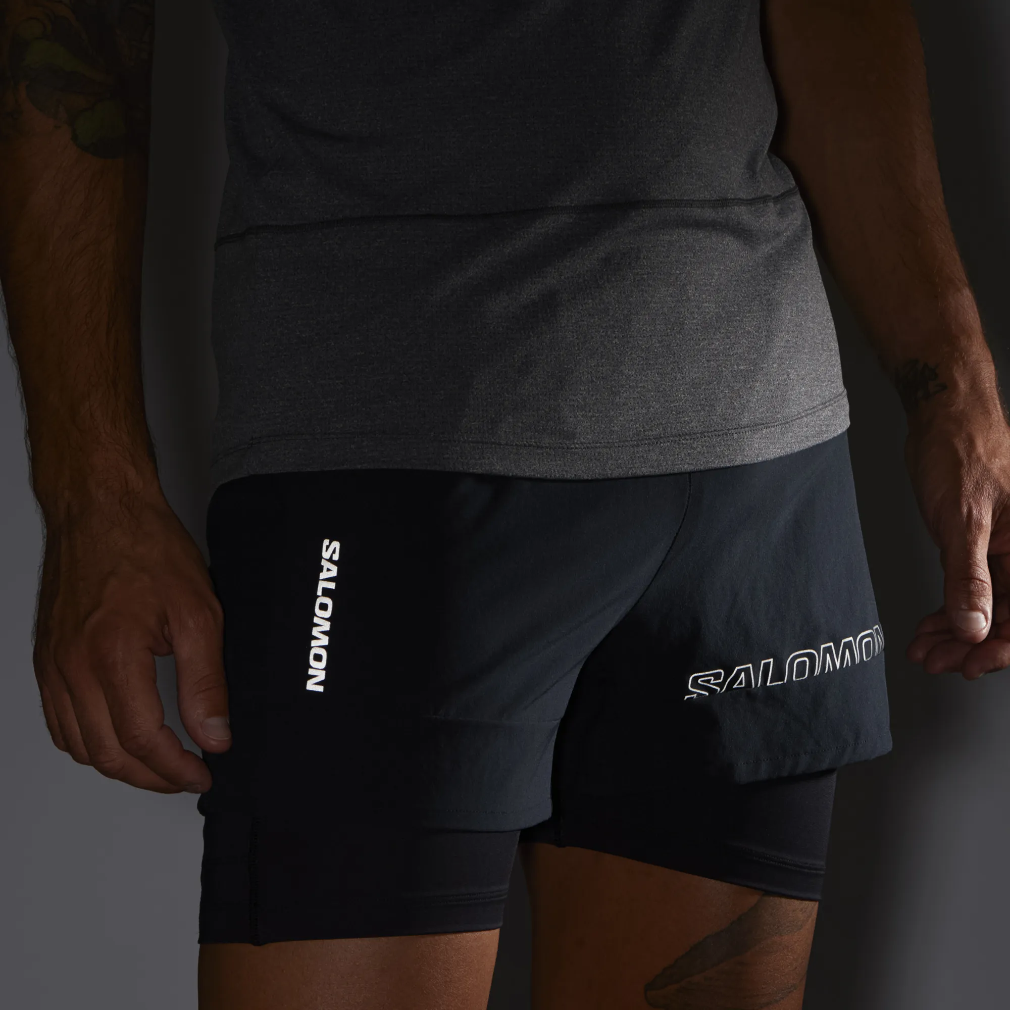 Salomon - Cross 2In1 Shorts - Homme