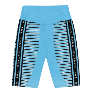 Sky Blue Biker Shorts