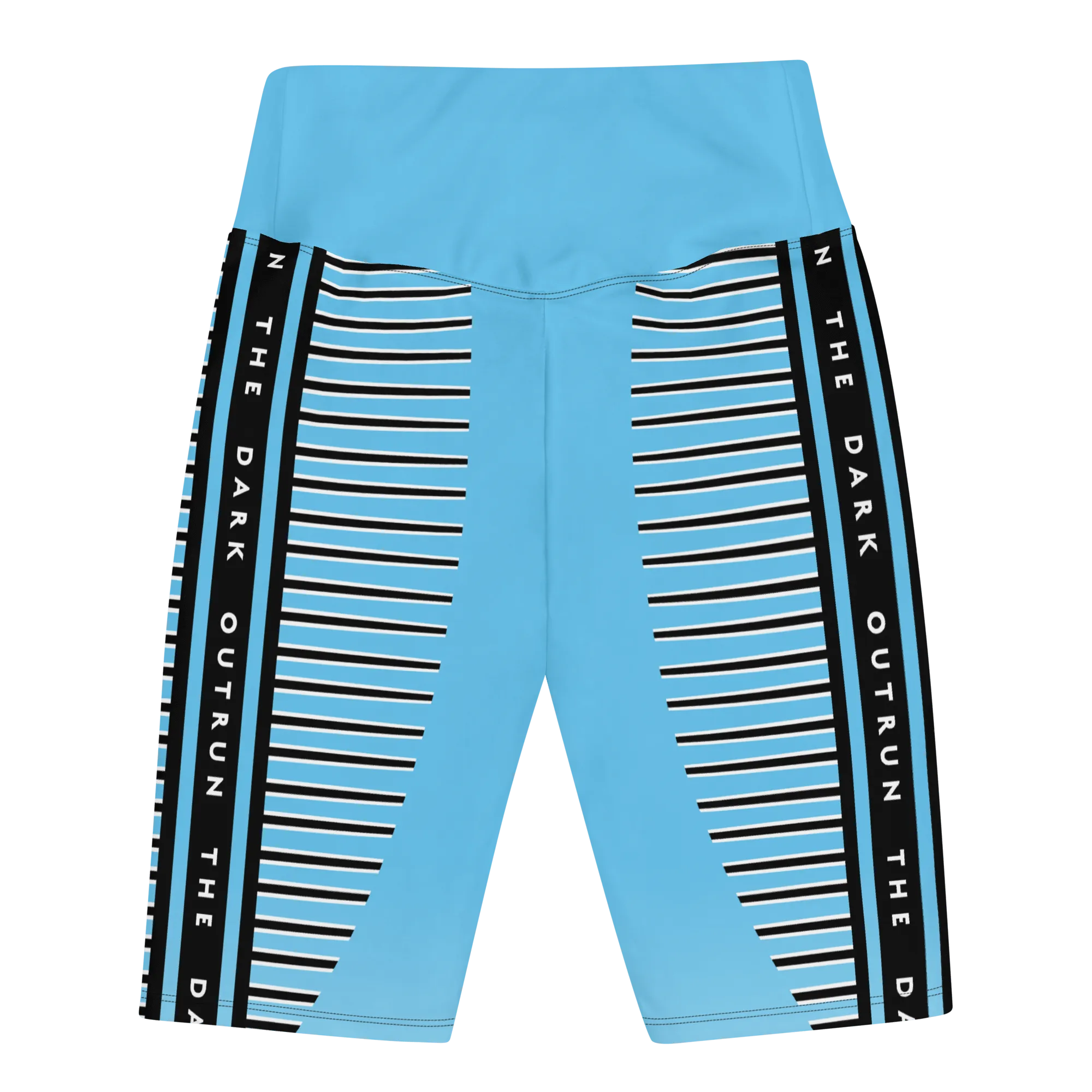 Sky Blue Biker Shorts