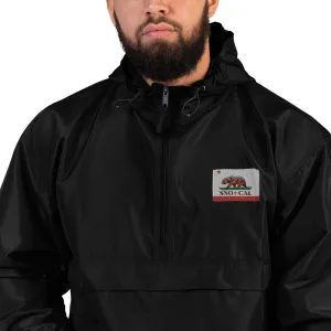 Sno*Cal CA Bear Flag Embroidered Champion Packable Jacket