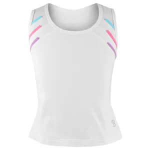 Sofibella Girls Spectrum Tank - White