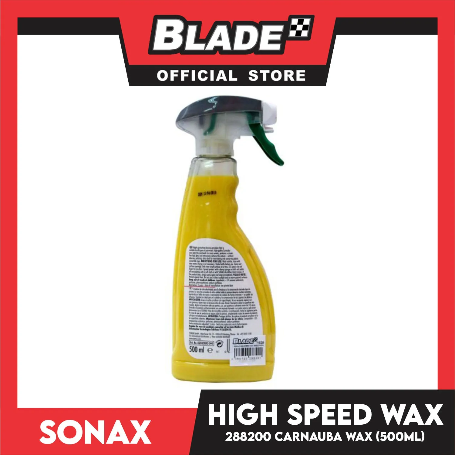 Sonax High Speed Wax 288200 500ml