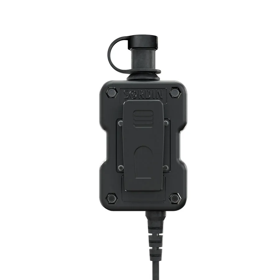 Sordin PTT single com splash proof