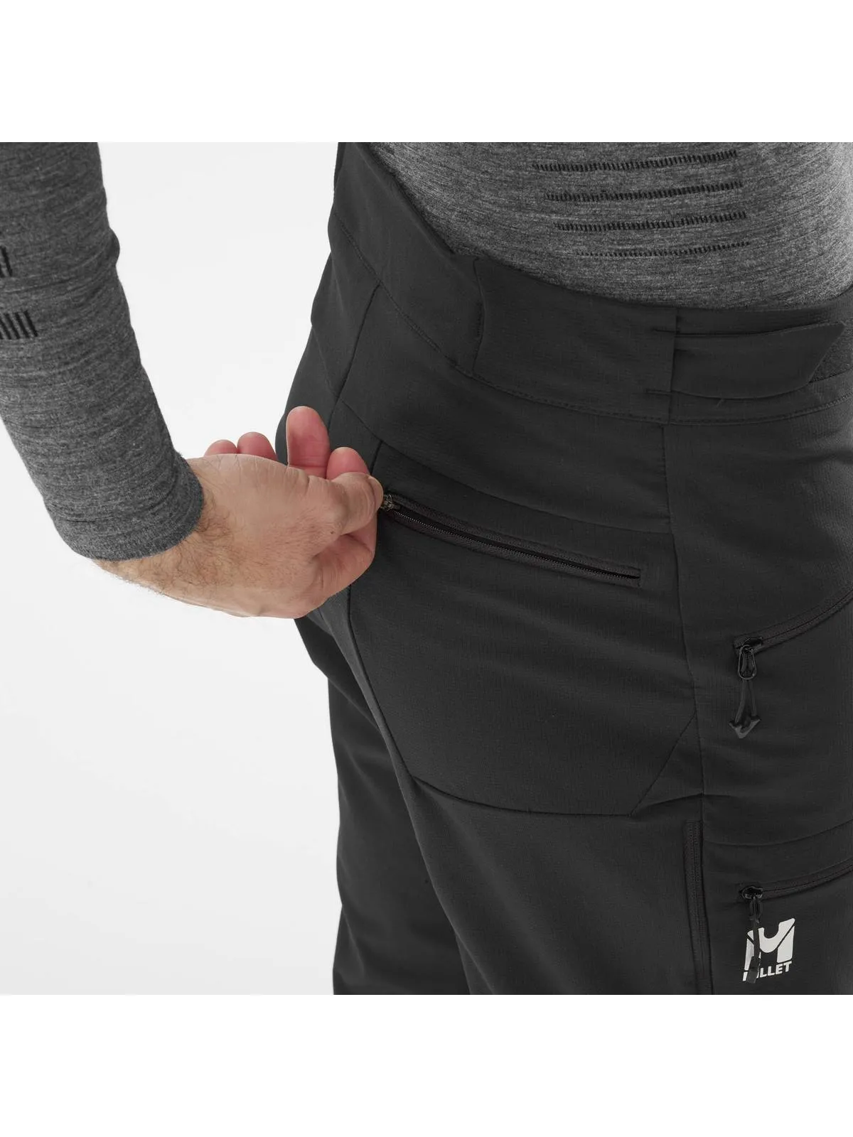 Spodnie alpinistyczne męskie MILLET M Kamet Xcs Pant Czarny