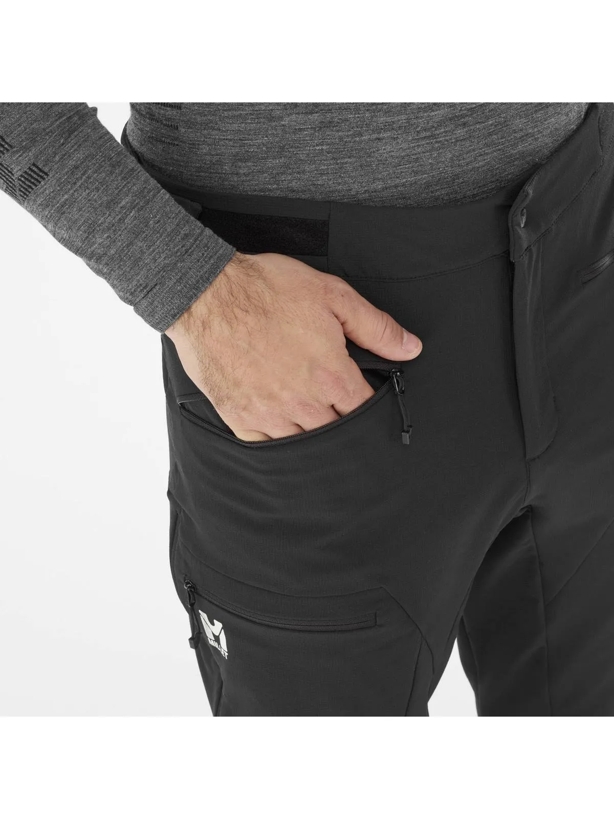 Spodnie alpinistyczne męskie MILLET M Kamet Xcs Pant Czarny