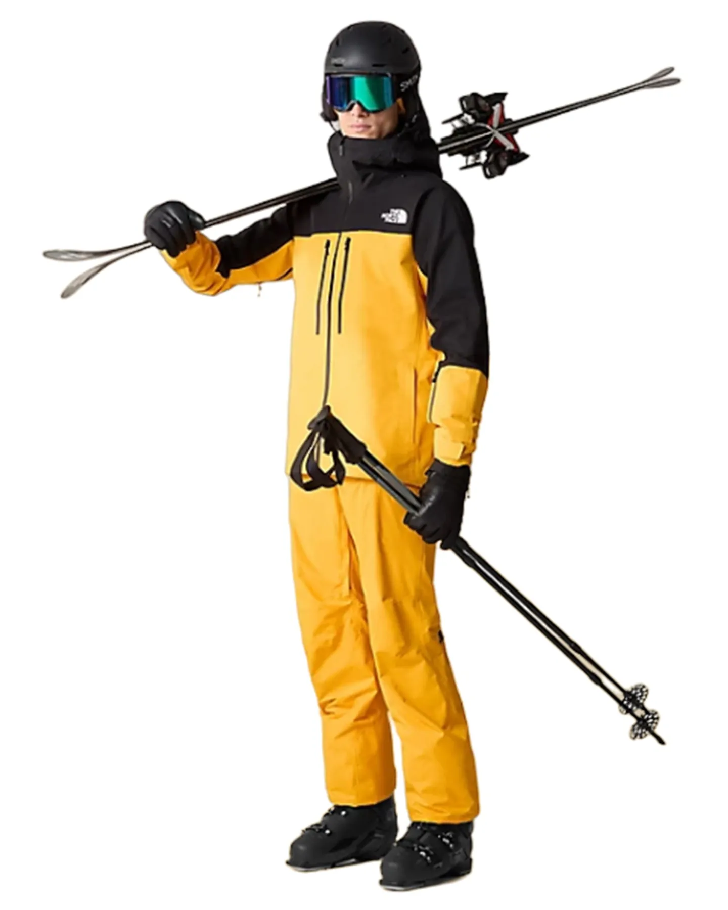 The North Face Men's Ceptor Snow Jacket - Summit Gold/Tnf Black