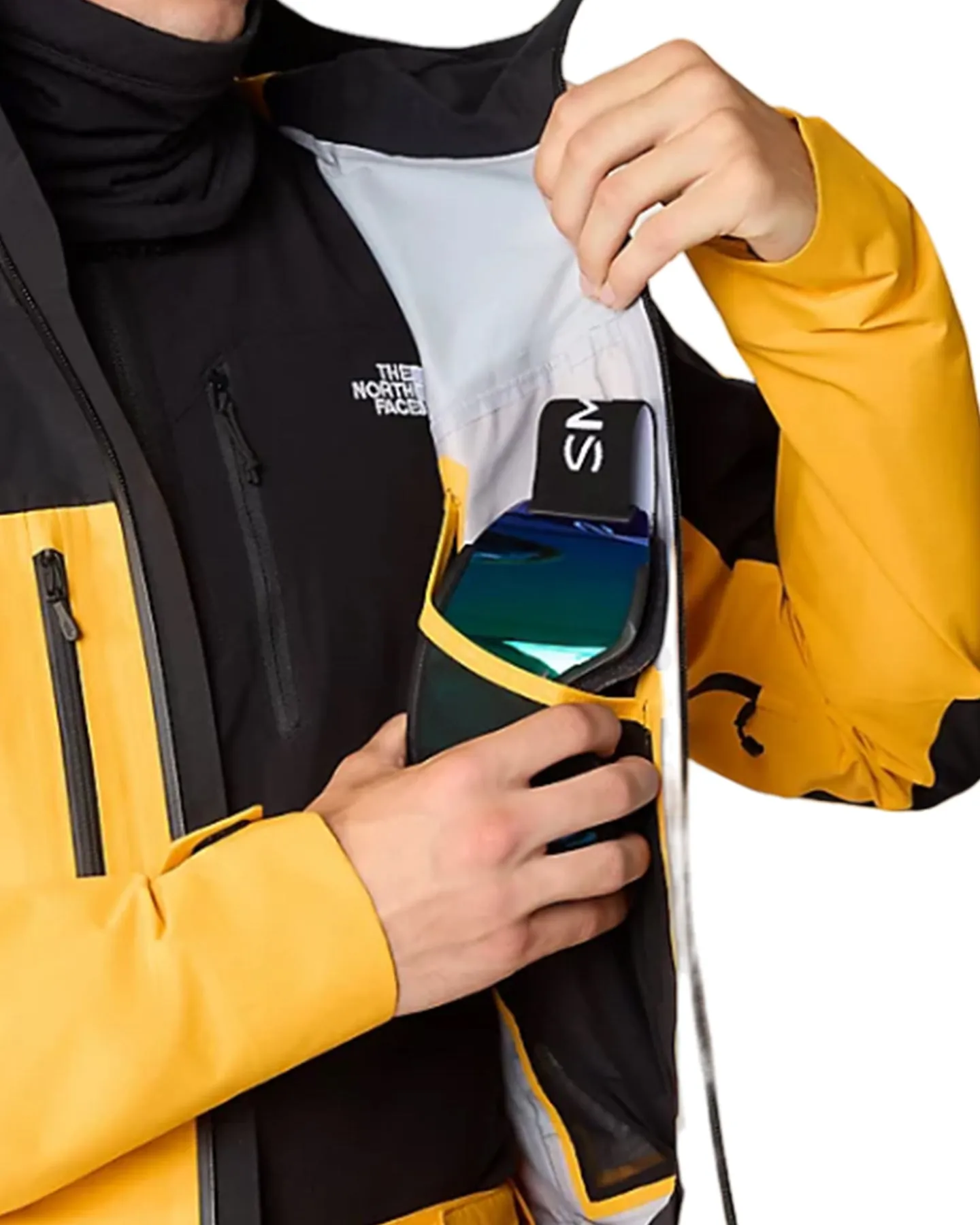 The North Face Men's Ceptor Snow Jacket - Summit Gold/Tnf Black