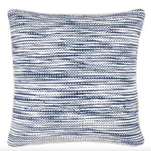 Tideline Navy Indoor/Outdoor Decorative Pillow Cover