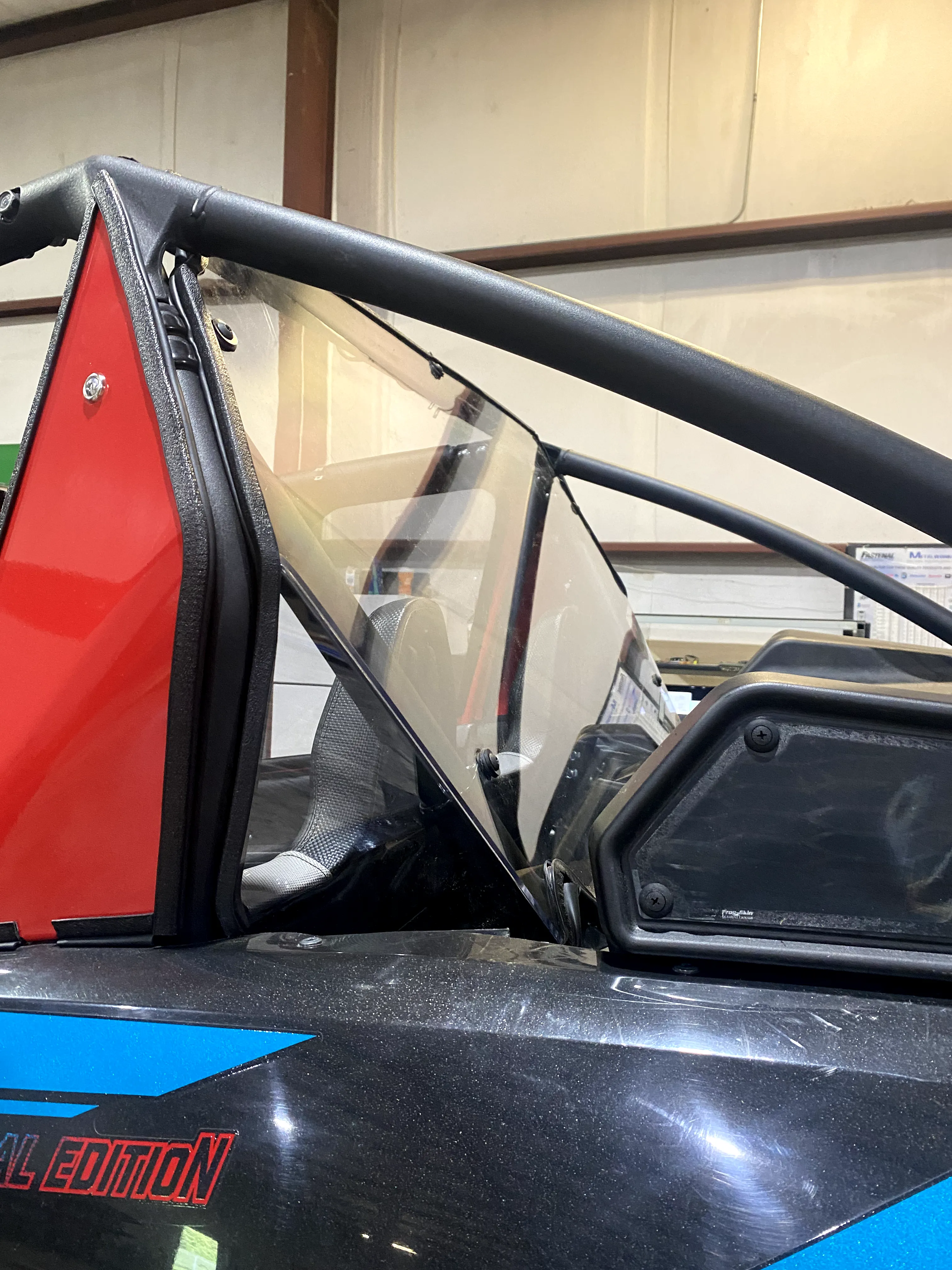Trail Armor Kawasaki KRX 1000 (Special, Trail, eS, Blackout Editions) Rear Window Dust Shield Kit  2020 - 2025