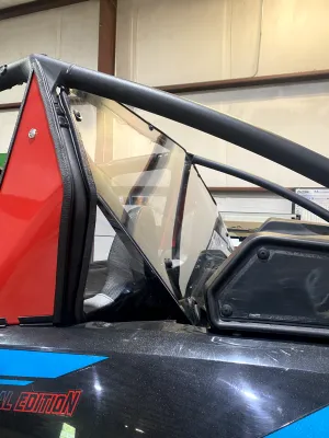 Trail Armor Kawasaki KRX 1000 (Special, Trail, eS, Blackout Editions) Rear Window Dust Shield Kit  2020 - 2025