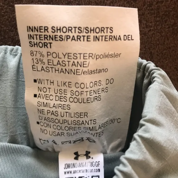 Under Armour 2-in-1 Hiking/Tennis/Athletic Shorts, NWT!