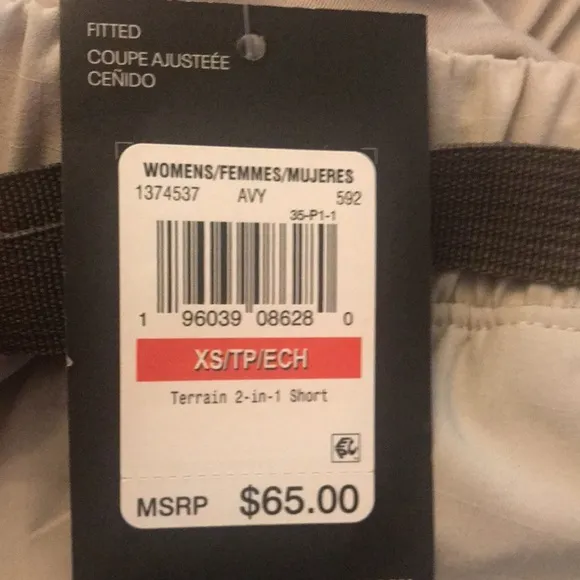 Under Armour 2-in-1 Hiking/Tennis/Athletic Shorts, NWT!