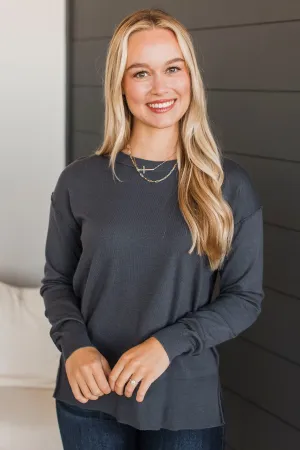 Unforgettable Days Lightweight Sweater- Eclipse Blue
