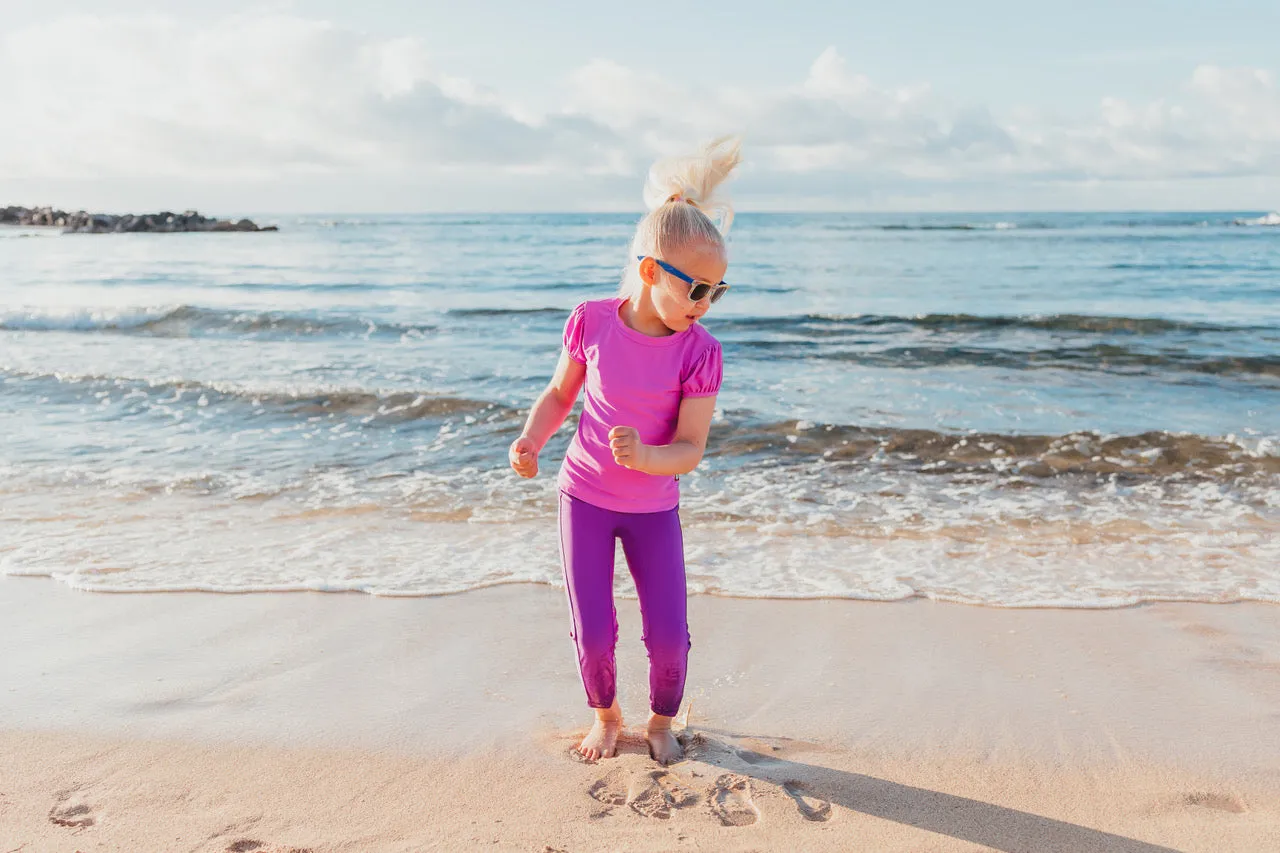 Unisex UPF 50  Swim Leggings | Hot Pink