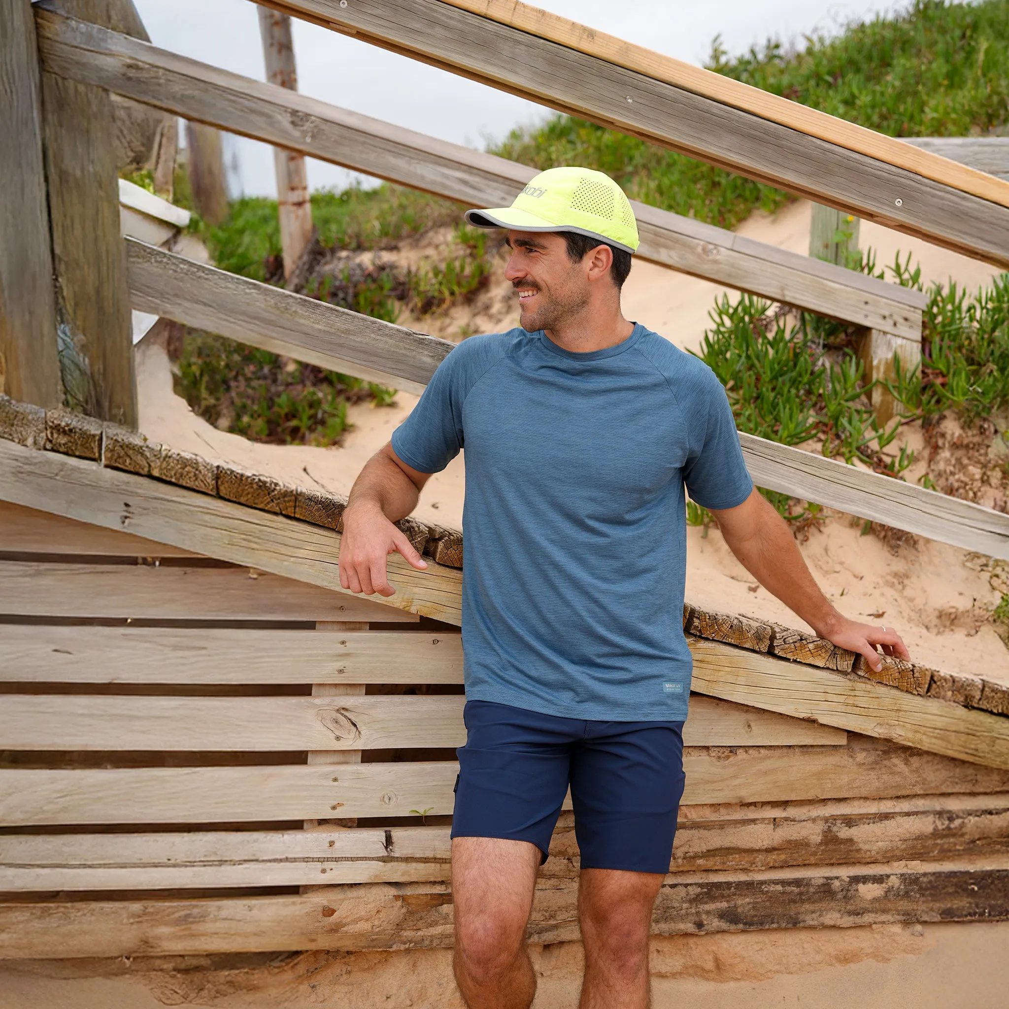 UV Ocean Tech S/S Tee - Ocean Blue
