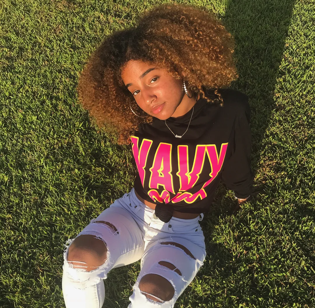 Wavy | Black Jersey Long Sleeve Hoodie