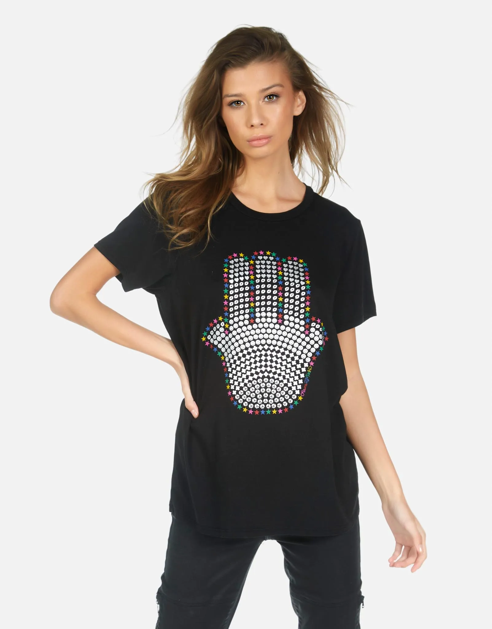 Wolf Hamsa Elements