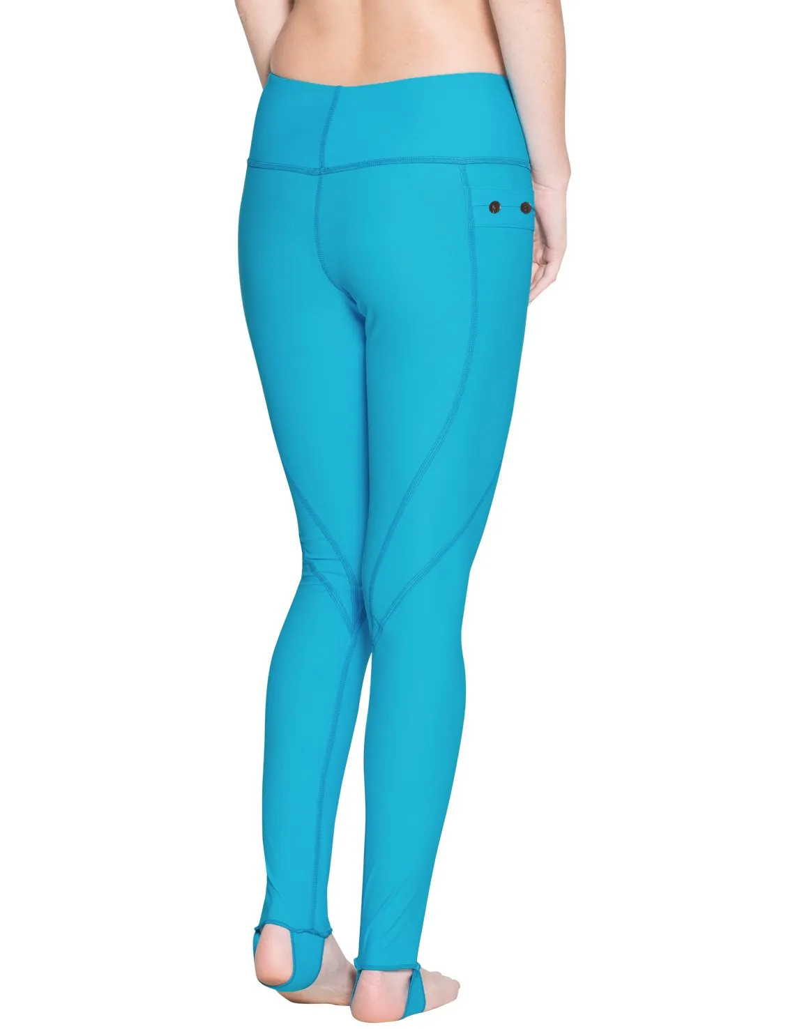 Women's Snorkel Stirrup Swim Legging - Teal