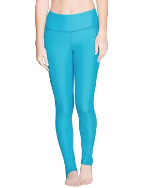 Women's Snorkel Stirrup Swim Legging - Teal