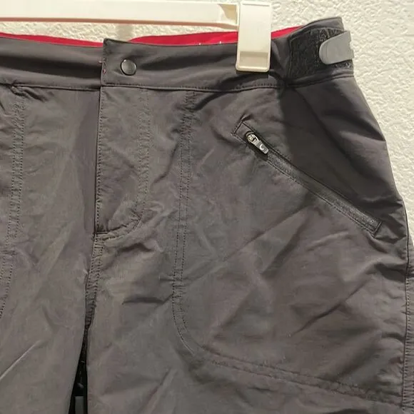 Zyia Black and Pink Freeride Trail Mountain Bike Shorts Size 2XL